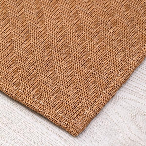 Chilewich Foxtail Rugs Woven Floor Mat Honey