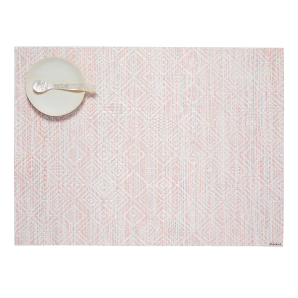 Chilewich Mosaic Placemats Placemats Lychee