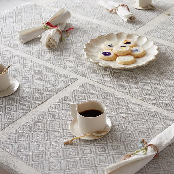 Chilewich Mosaic Table Runners - Grey Table Runners