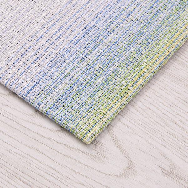 Chilewich Ombré Rugs Woven Floor Mat Rainbow