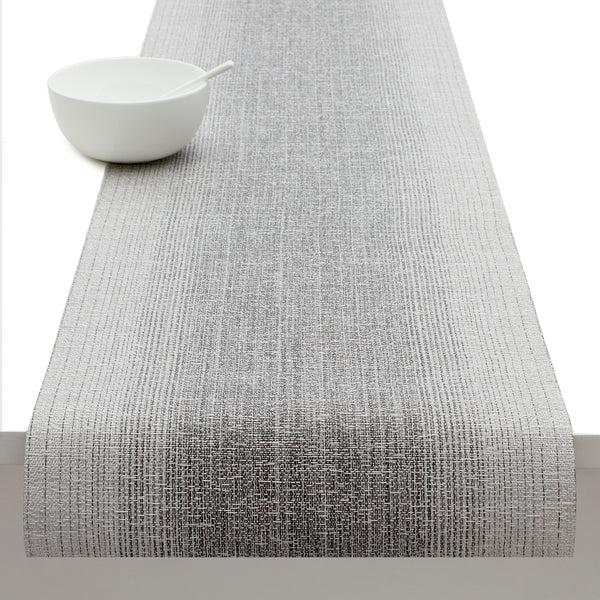 chilewich Ombré Table Runners - Silver Table Runners