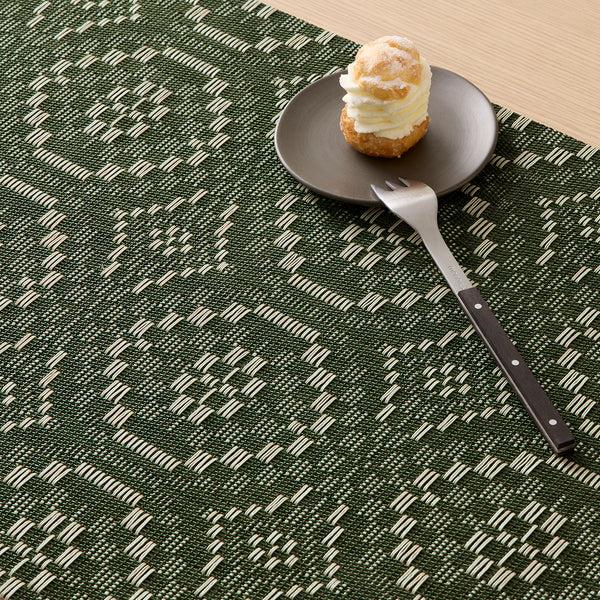 Chilewich Overshot Placemats - Thyme Placemats Thyme