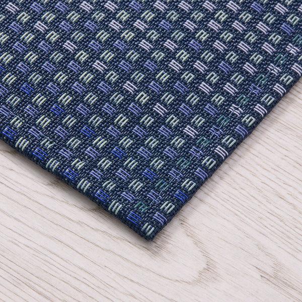 Chilewich Parade Rugs Woven Floor Mat Ocean