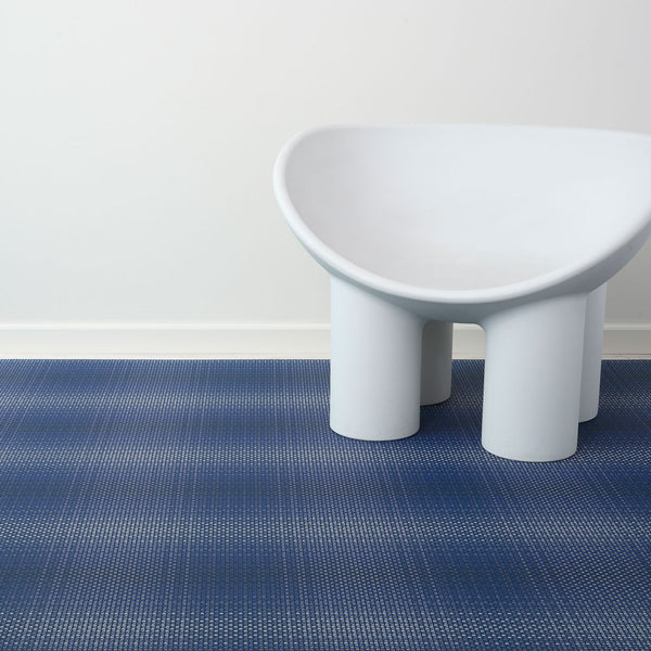 Chilewich Parade Rugs Woven Floor Mat Ocean