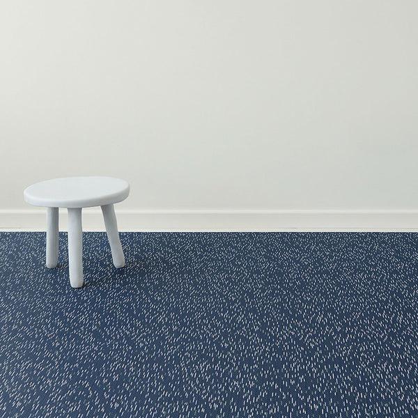 Chilewich Pepper Rugs Woven Floor Mat Indigo