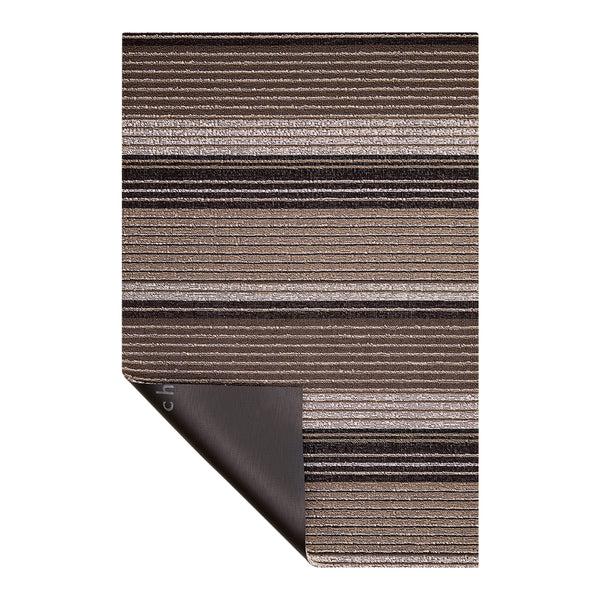 Chilewich Pleat Stripe Shag Mats Shag Mats Oyster