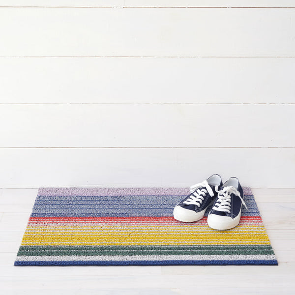 Chilewich Pop Stripe Shag Mats Shag Mats Multi