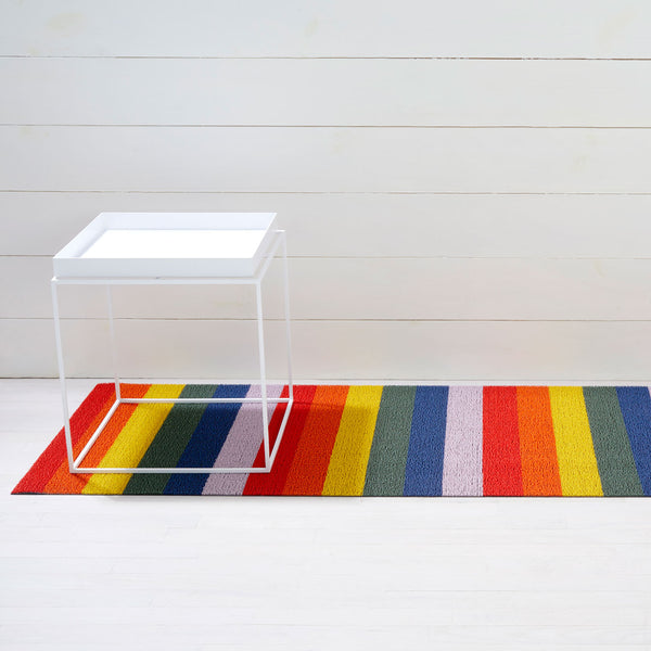 Chilewich Pride Stripe Shag Mats Shag Mats Multi