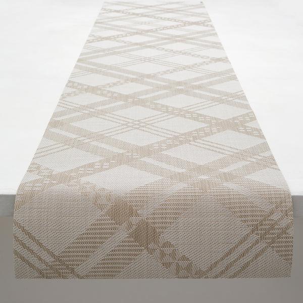 Chilewich Ribbons Table Runners - Flax Table Runners