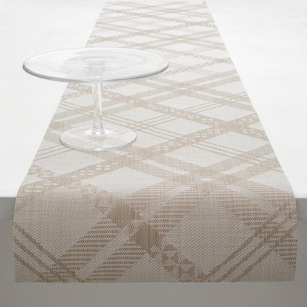chilewich Ribbons Table Runners - Flax Table Runners