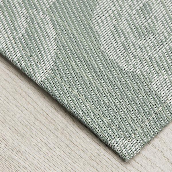 Chilewich Rosette Rugs Woven Floor Mat Abalone