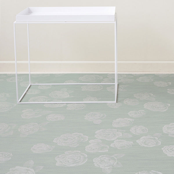 Chilewich Rosette Rugs Woven Floor Mat Abalone