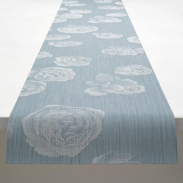 Chilewich Rosette Table Runners - Sea Table Runners