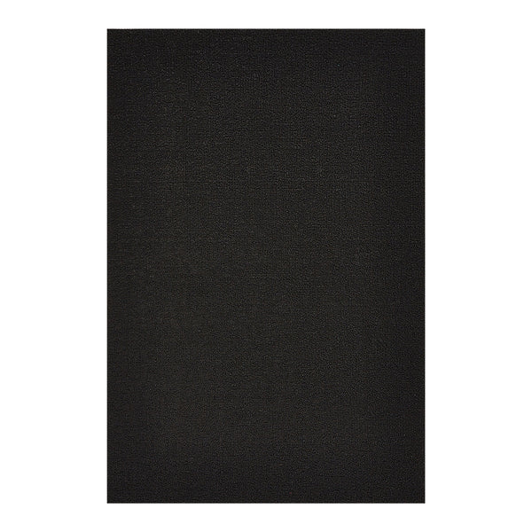 chilewich Solid Shag Mats Shag Mats Black