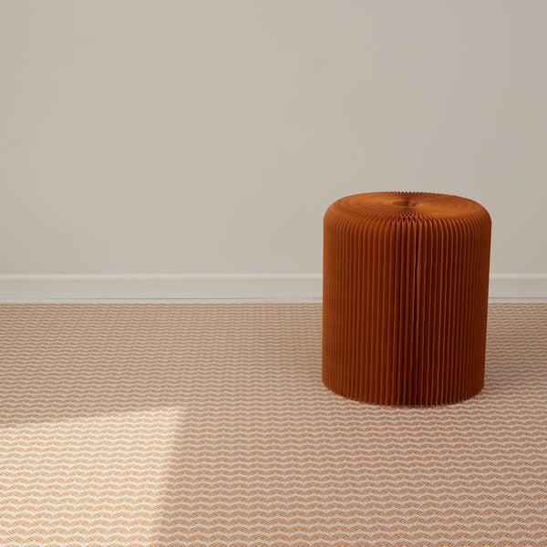 Chilewich Swing Rugs Woven Floor Mat Butterscotch