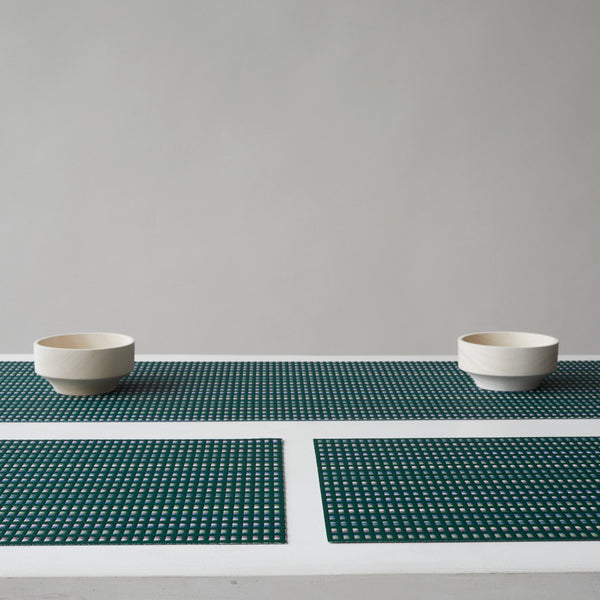 Chilewich Tambour Table Runners - Ivy Table Runners