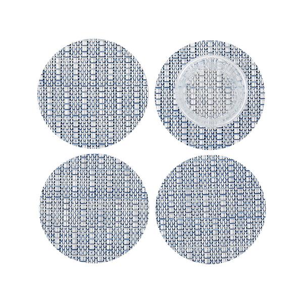 chilewich Thatch Coasters - Rain Coasters