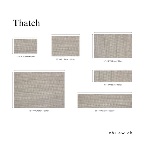 Chilewich Thatch Rugs Woven Floor Mat Pebble