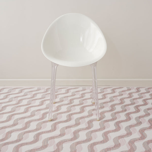 Chilewich Twist Rugs Woven Floor Mat Magnolia