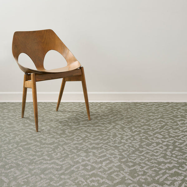 Chilewich Vestige Rugs Woven Floor Mat Artichoke