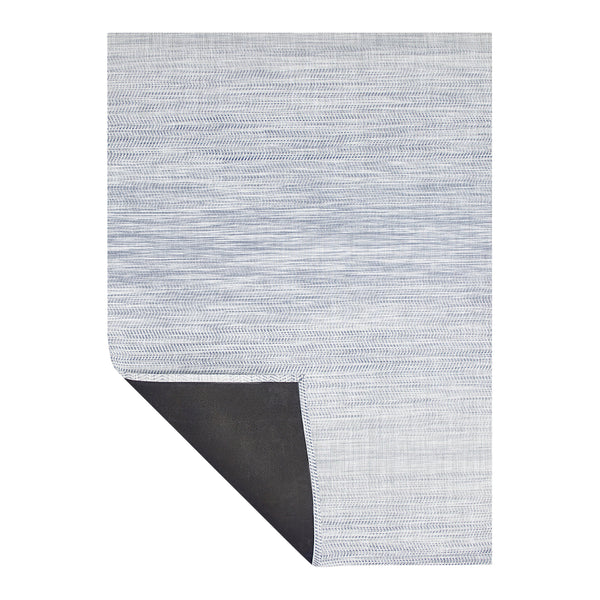 Chilewich Wave Rugs Woven Floor Mat Blue