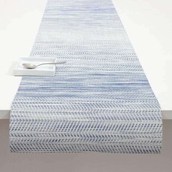 chilewich Wave Table Runners - Blue Table Runners
