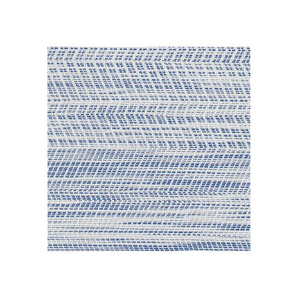 chilewich Wave Wall Textiles Wall Textiles Blue