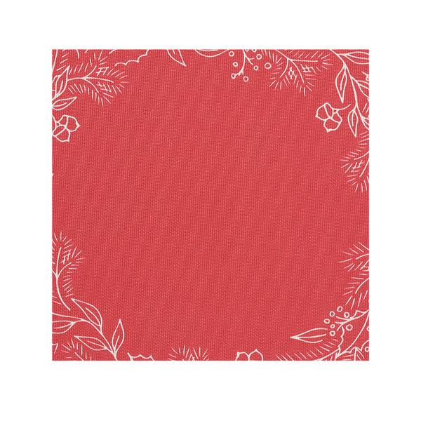 chilewich Wreath Table Samples Samples Crimson