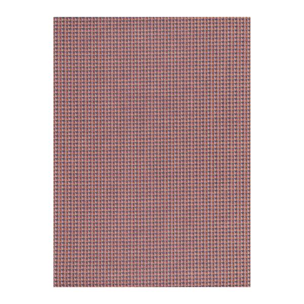 chilewich Crane Rugs - Raspberry Woven Floor Mat Raspberry