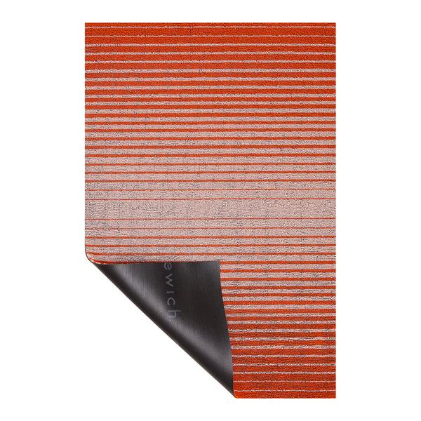 Chilewich Domino Stripe Shag Mats Shag Mats Apricot