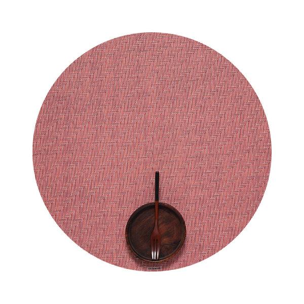 Chilewich Foxtail Placemats - Raspberry Placemats Raspberry