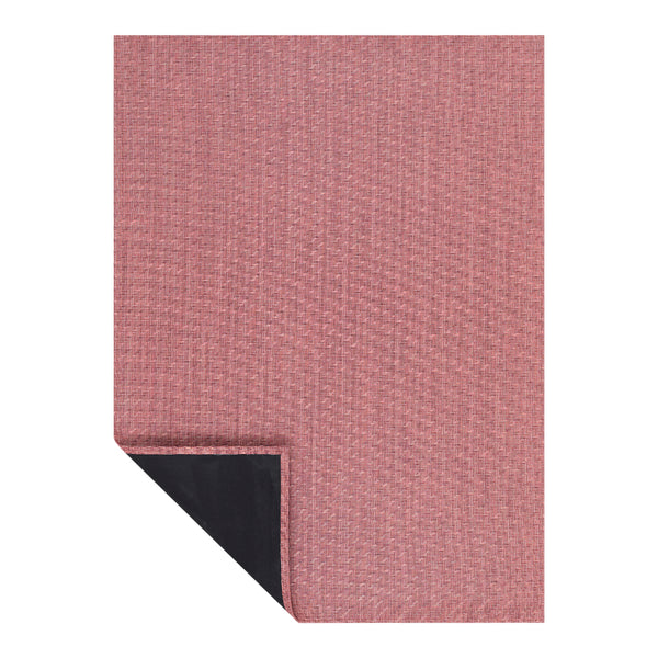 Chilewich Foxtail Rugs - Raspberry Woven Floor Mat Raspberry