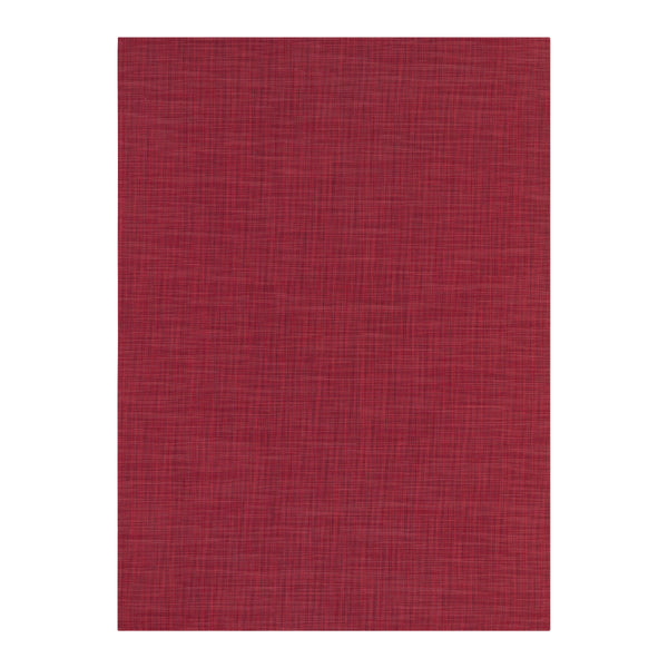 chilewich Mini Basketweave Rugs - Scarlet Woven Floor Mat Scarlet