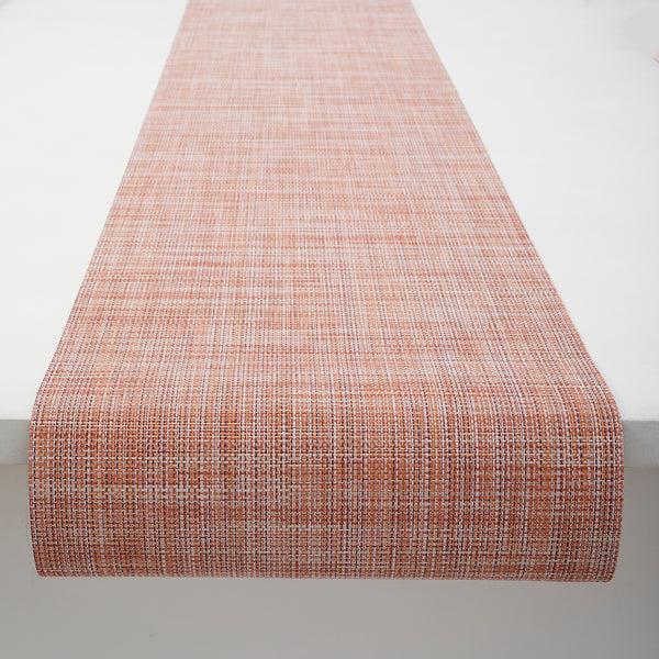 Chilewich Mini Basketweave Table Runners - Cinnamon Table Runners