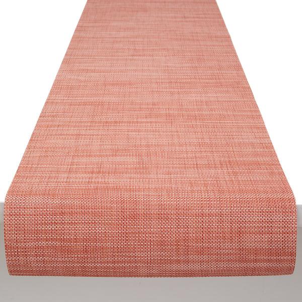 Chilewich Mini Basketweave Table Runners - Clay Table Runners