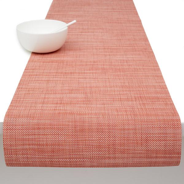 chilewich Mini Basketweave Table Runners - Clay Table Runners