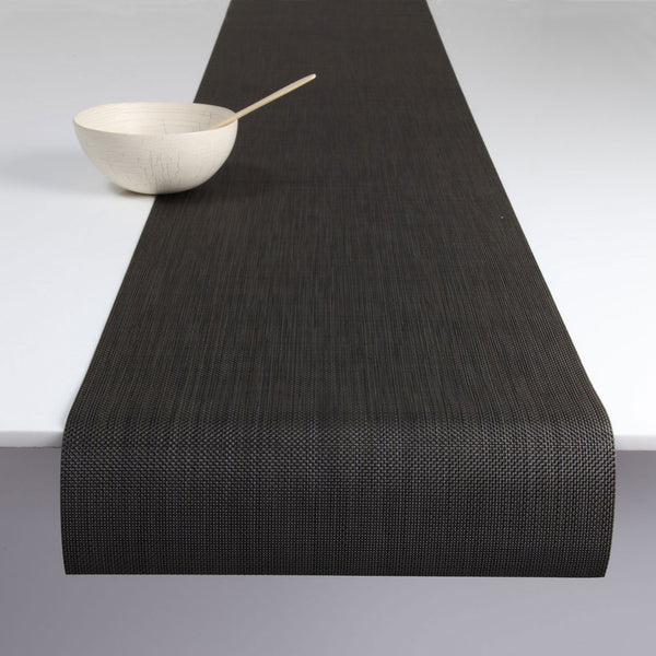 chilewich Mini Basketweave Table Runners - Espresso Table Runners