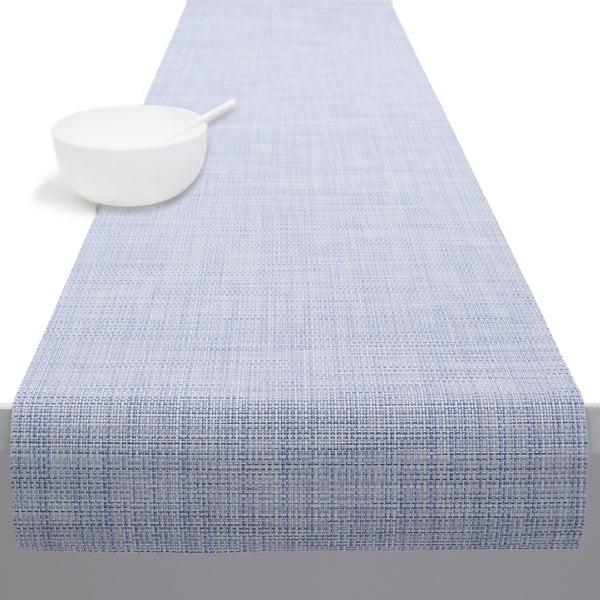 chilewich Mini Basketweave Table Runners - Periwinkle Table Runners
