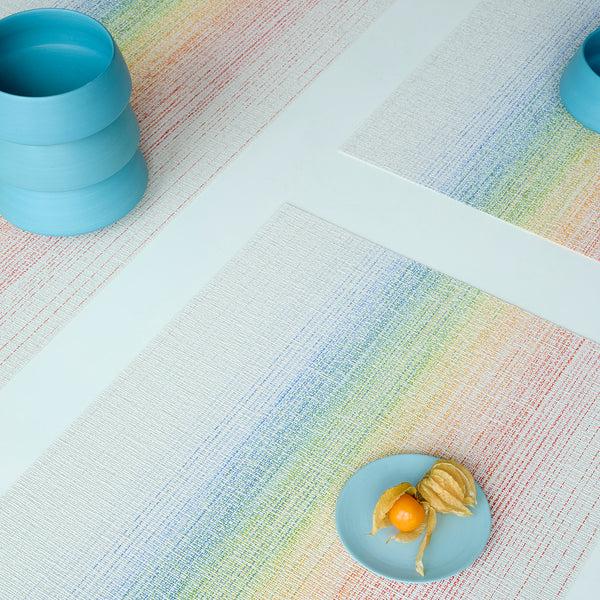 Chilewich Ombré Table Runners - Rainbow Table Runners