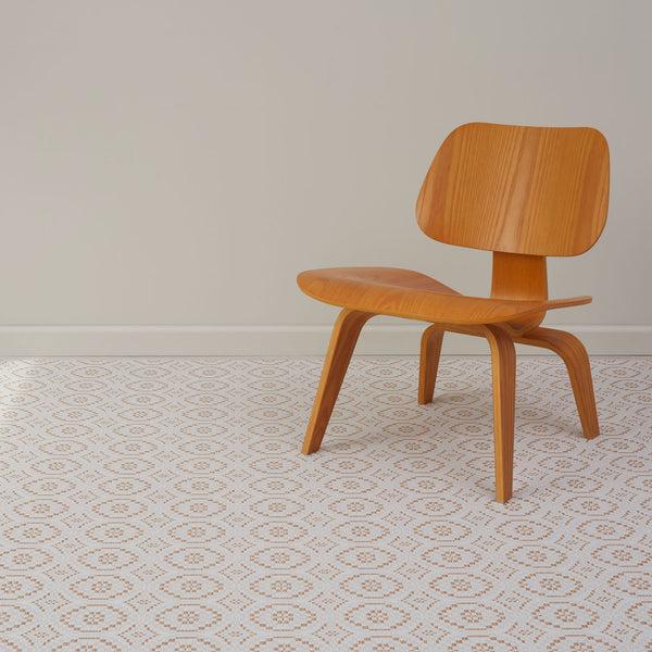 Chilewich Overshot Rugs Woven Floor Mat Butterscotch