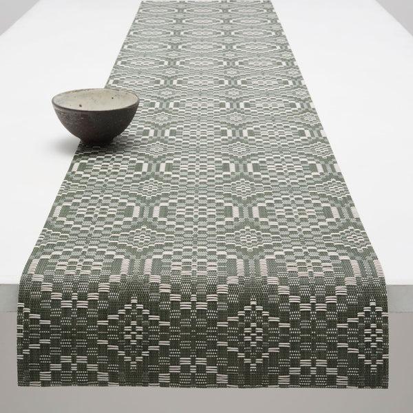 chilewich Overshot Table Runners - Thyme Table Runners