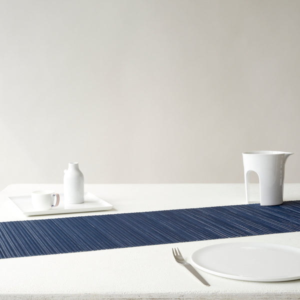 Chilewich Rib Weave Table Runners - Indigo Table Runners