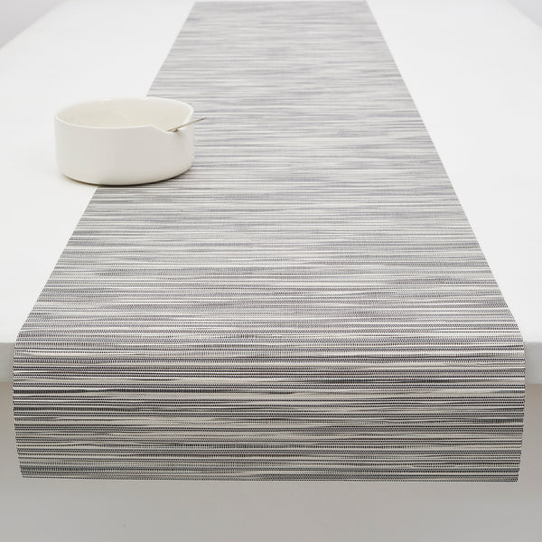 chilewich Rib Weave Table Runners - Pearl Table Runners