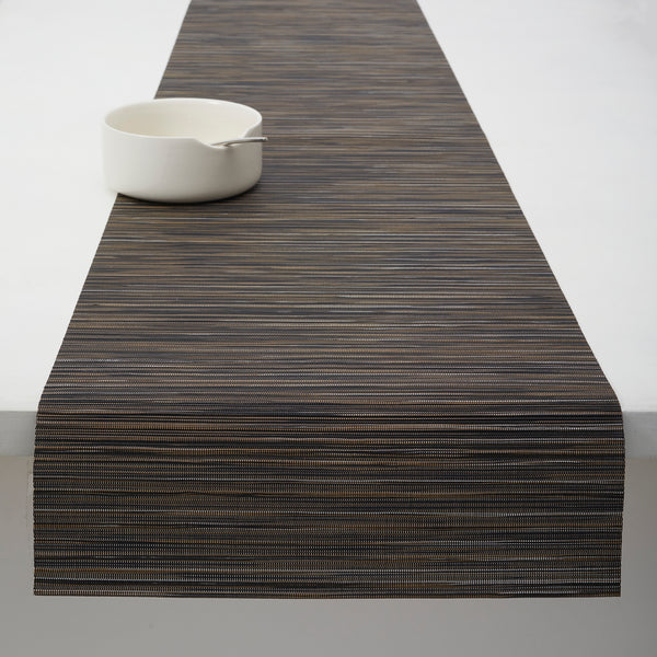 chilewich Rib Weave Table Runners - Tiger Eye Table Runners