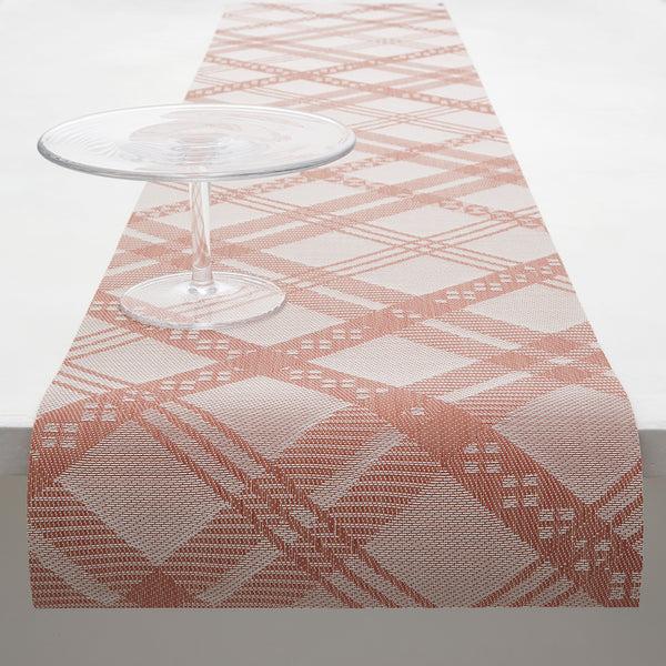 chilewich Ribbons Table Runners - Burnt Coral Table Runners