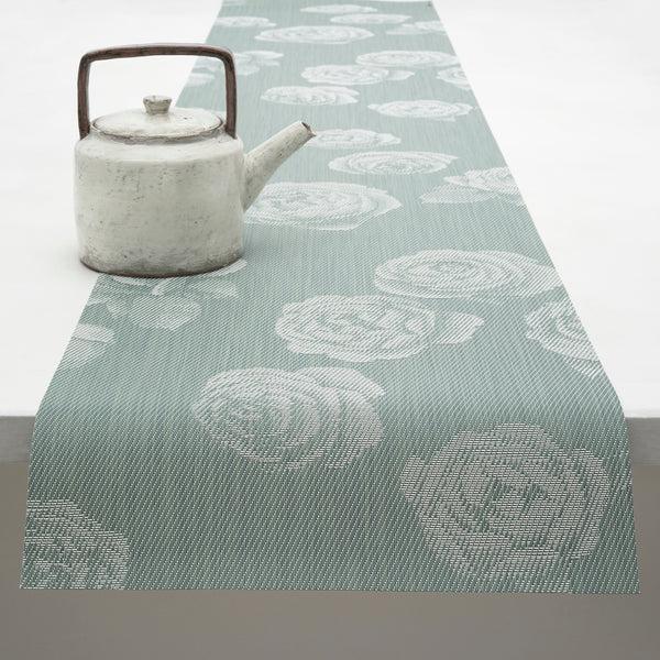 chilewich Rosette Table Runners - Abalone Table Runners