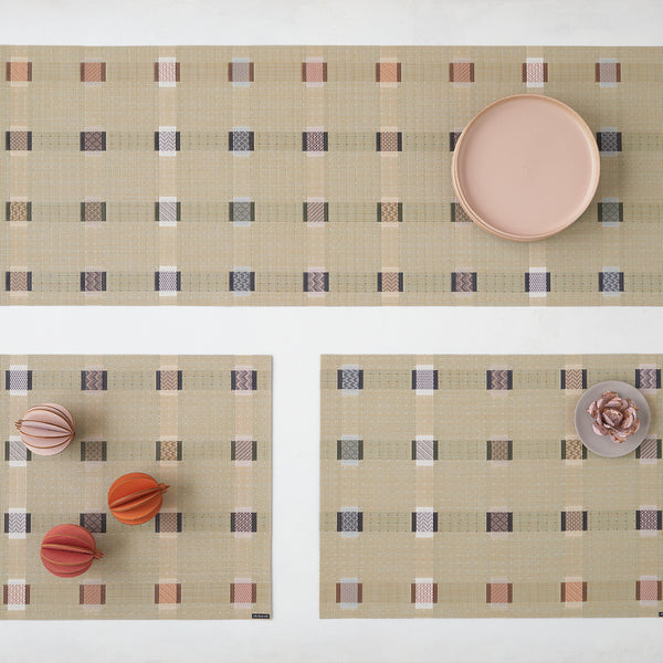 Chilewich Sampler Table Runners - Wheat Table Runners