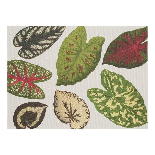 Chilewich Scattered Leaves Placemats Placemats Green