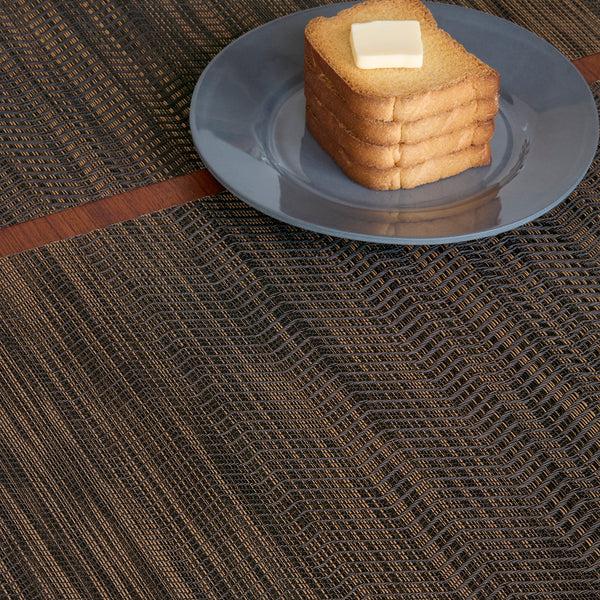 Chilewich Wave Placemats - Tiger Eye Placemats Tiger Eye