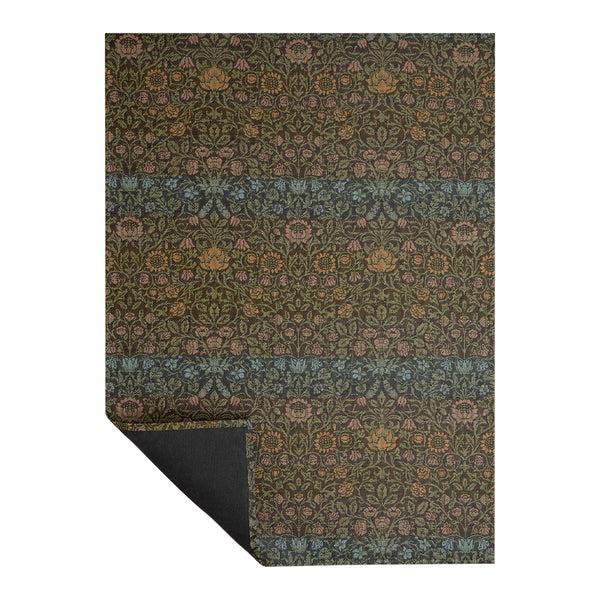 Chilewich William Morris Rugs Woven Floor Mat Dark Multi